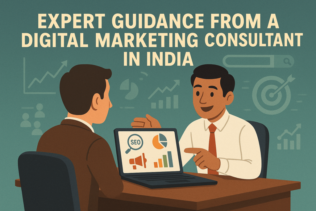 Expert Guidance from a Digital Marketing Consultant in India
